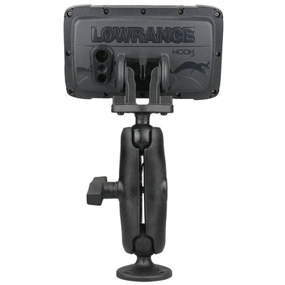 RAM® Composite Double Ball Mount for Lowrance Hook² Series - RAP-101-LO12 - OC Mounts