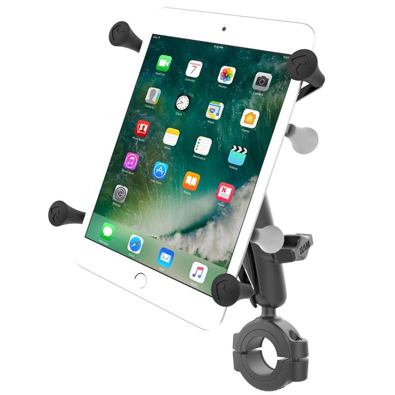 RAM® X-Grip® with RAM® Torque™ Large Rail Base for 7"-8" Tablets - RAM-B-408-112-15-UN8U - OC Mounts