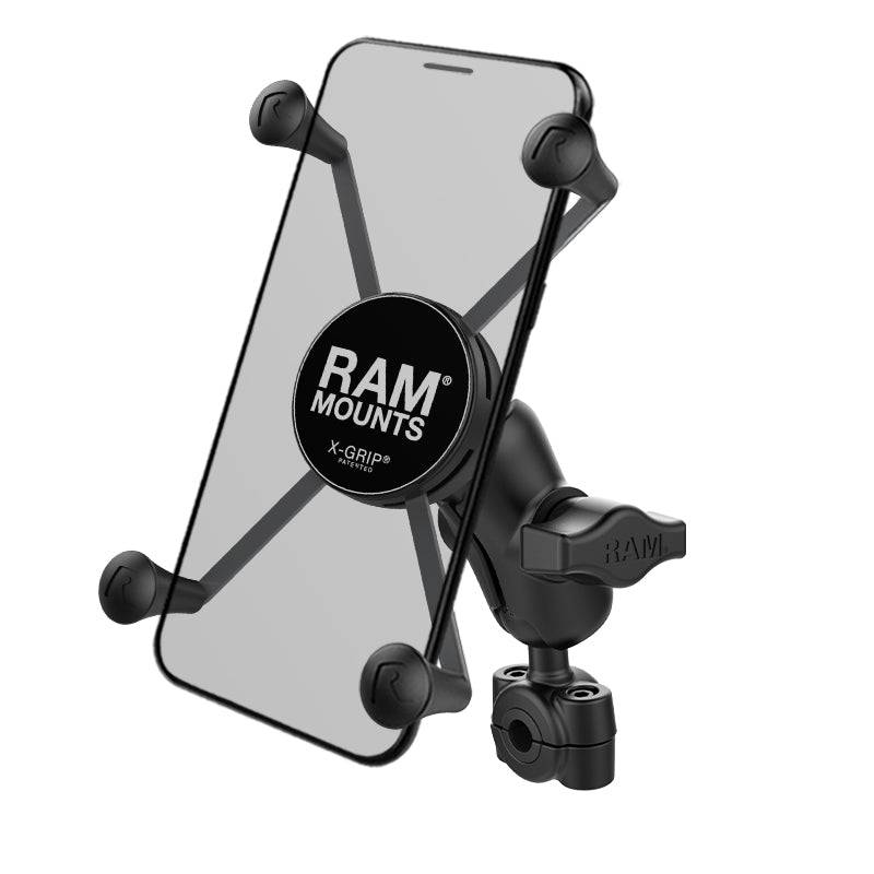 RAM® X-Grip® Large Phone Mount with RAM® Torque™ Small Rail Base - RAM-B-408-37-62-A-UN10 - OC Mounts