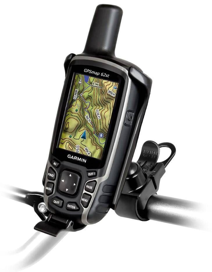 RAM® EZ-Strap™ Rail Mount for Garmin Astro 320, GPSMAP 62 & 64 Series - RAP-SB-187-GA41 - OC Mounts