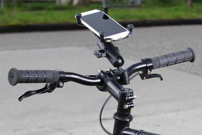 RAM® X-Grip® Large Phone Mount with RAM® Torque™ Medium Rail Base - RAM-B-408-75-1-UN10U - OC Mounts