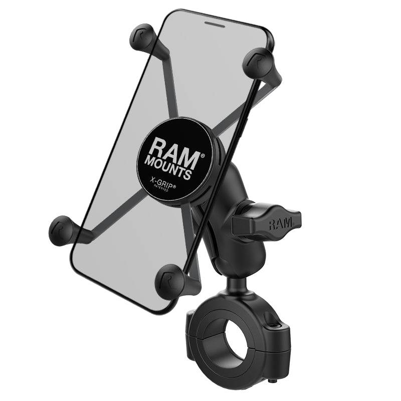 RAM® X-Grip® Large Phone Mount with RAM® Torque™ Large Rail Base - RAM-B-408-112-15-A-UN10 - OC Mounts