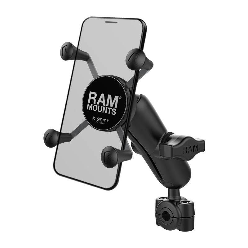 RAM® X-Grip® Phone Mount with RAM® Torque™ Small Rail Base - RAM-B-408-37-62-UN7U - OC Mounts