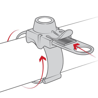 RAM® EZ-Strap™ Rail Mount for Garmin Montana 600, 650, 650T, 680 & 680T - RAP-SB-187-GA46 - OC Mounts