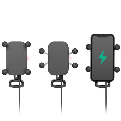RAM® Tough-Charge™ Waterproof Wireless Charging Mount with Tough-Claw™ - RAM-B-400-A-UN12W-V7M - OC Mounts