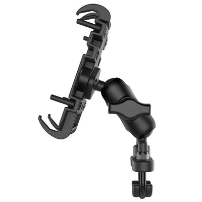RAM® Quick-Grip™ Phone Mount with Handlebar U-Bolt Base - RAM-B-149Z-A-PD3U - OC Mounts