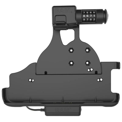 RAM® EZ-Roll'r™ Powered Combo-Locking Cradle for Samsung Tab Active Pro - RAM-HOL-SAM52PCLU - OC Mounts