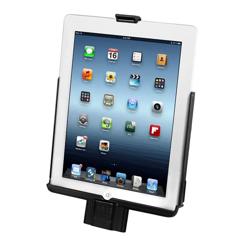 RAM® EZ-Roll'r™ Cradle for Apple iPad 2 - RAM-HOL-AP8D2U - OC Mounts