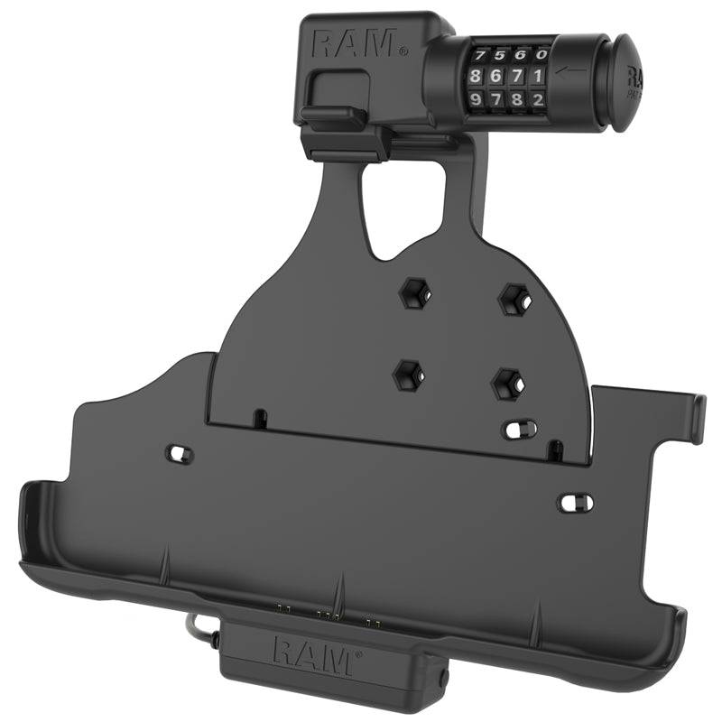RAM® EZ-Roll'r™ Powered Combo-Locking Cradle for Samsung Tab Active Pro - RAM-HOL-SAM52PCLU - OC Mounts