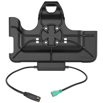 RAM® EZ-Roll'r™ Power & Data Cradle for Samsung Galaxy Tab Active Pro - RAM-HOL-SAM52PDU - OC Mounts