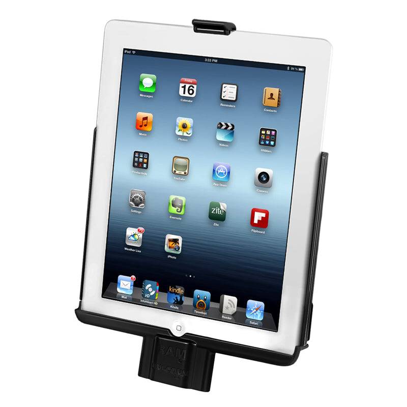 RAM® EZ-Roll'r™ Cradle for Apple iPad 1st Gen - RAM-HOL-AP8DU - OC Mounts