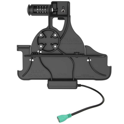 RAM® EZ-Roll'r™ Powered Combo-Locking Cradle for Samsung Tab Active Pro - RAM-HOL-SAM52PCLU - OC Mounts