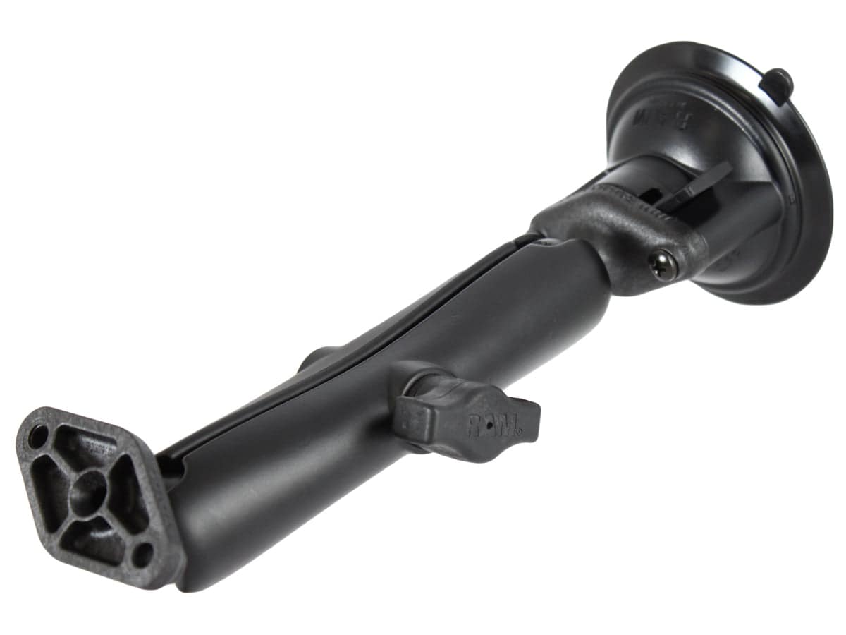 RAM® Twist-Lock™ Composite Suction Cup Double Ball Mount - RAP-B-166U-C - OC Mounts