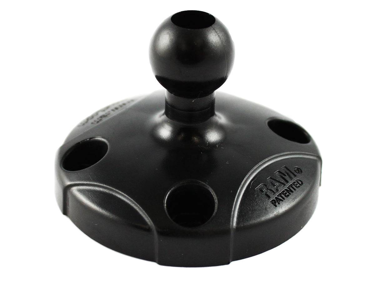 RAM® Snap-Link™ Ball with Round Plate - RAP-SB-202U - OC Mounts