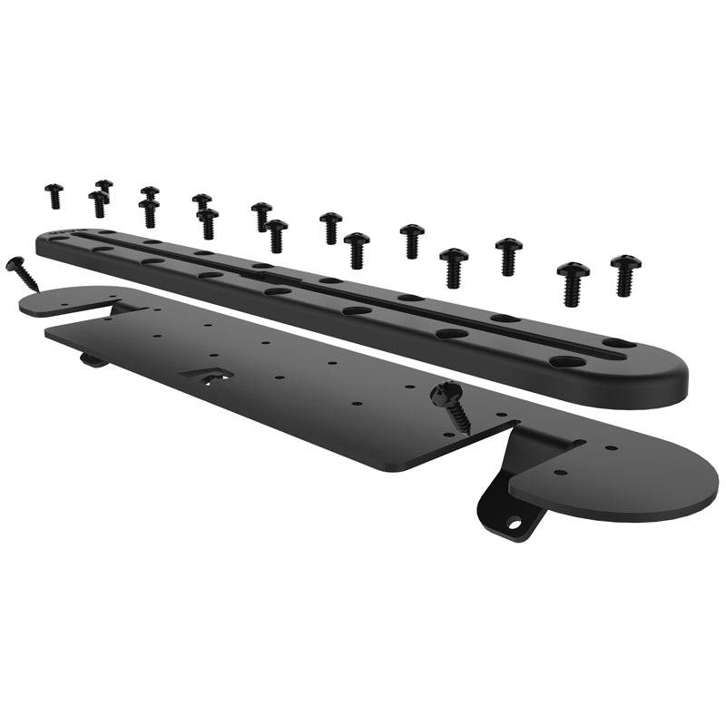 RAM® Tough-Track™ for 18-21' Jeep JL/Gladiator - RAM-DT-204-TRACK-A12U - OC Mounts