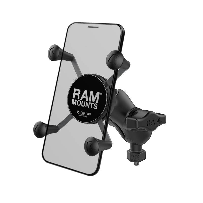 RAM® X-Grip® Phone Mount with RAM® Tough-Ball™ M6-1 x 6mm Base - RAM-HOL-UN7B-A-379-M616U - OC Mounts