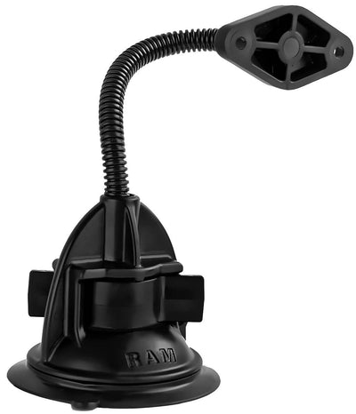 RAM® Twist-Lock™ Suction Cup Mount with 6" RAM® Flex-Arm™ - RAP-105-6D224U - OC Mounts