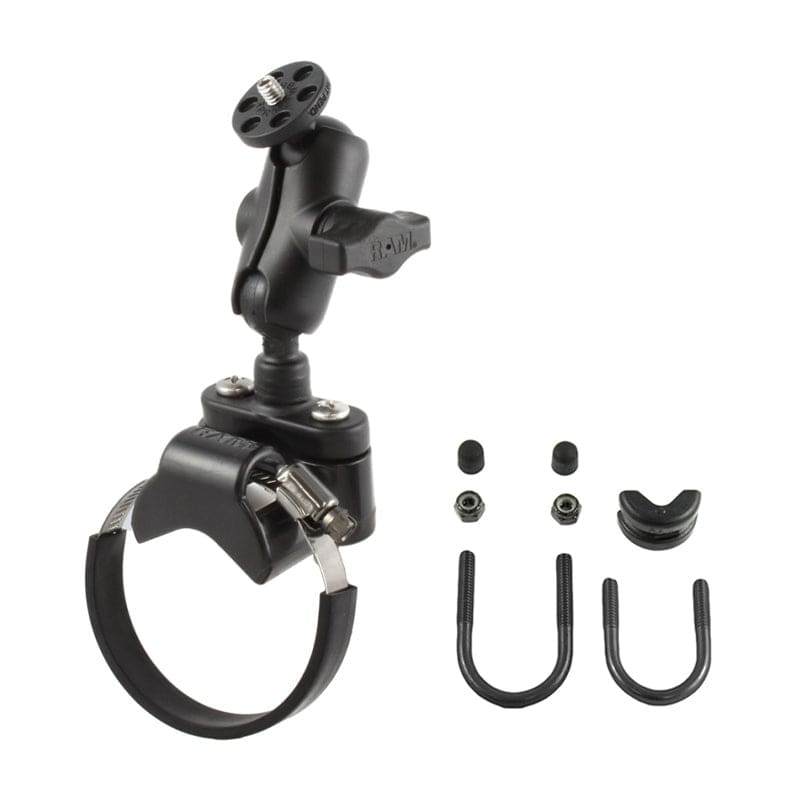 RAM® ATV/UTV Rail Mount with 1/4"-20 Threaded Camera Adapter - RAM-B-231Z-2-A-366U - OC Mounts