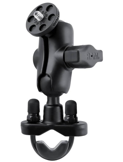 RAM® Handlebar U-Bolt Mount with 1/4"-20 Threaded Stud - RAM-B-231Z-A-366U - OC Mounts