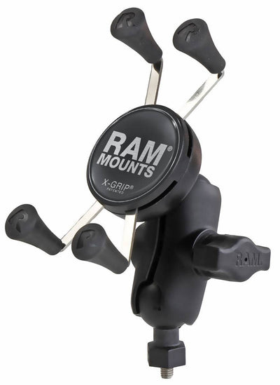 RAM® X-Grip® Phone Mount with RAM® Tough-Ball™ M6-1 x 6mm Base - RAM-HOL-UN7B-A-379-M616U - OC Mounts