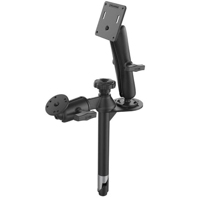 RAM® 8” Upper Pole and Double Ball 75x75mm VESA Mount - RAM-VP-SW2F-8-2461 - OC Mounts