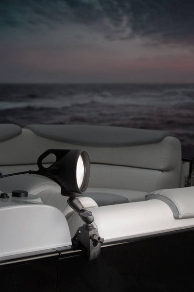 RAM® Tough-Claw™ Double Ball Mount with LED Spotlight - RAM-B-152-404 - OC Mounts