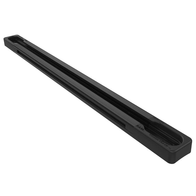 9" Modular Aluminum BLACK Tough-Track™ - RAM-TRACK-EXA-9BU - OC Mounts