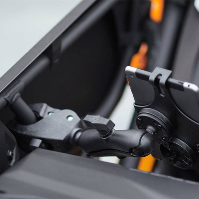 RAM® Tough-Claw™ Small Clamp Mount with Round Plate Adapter - RAM-202-400 - OC Mounts