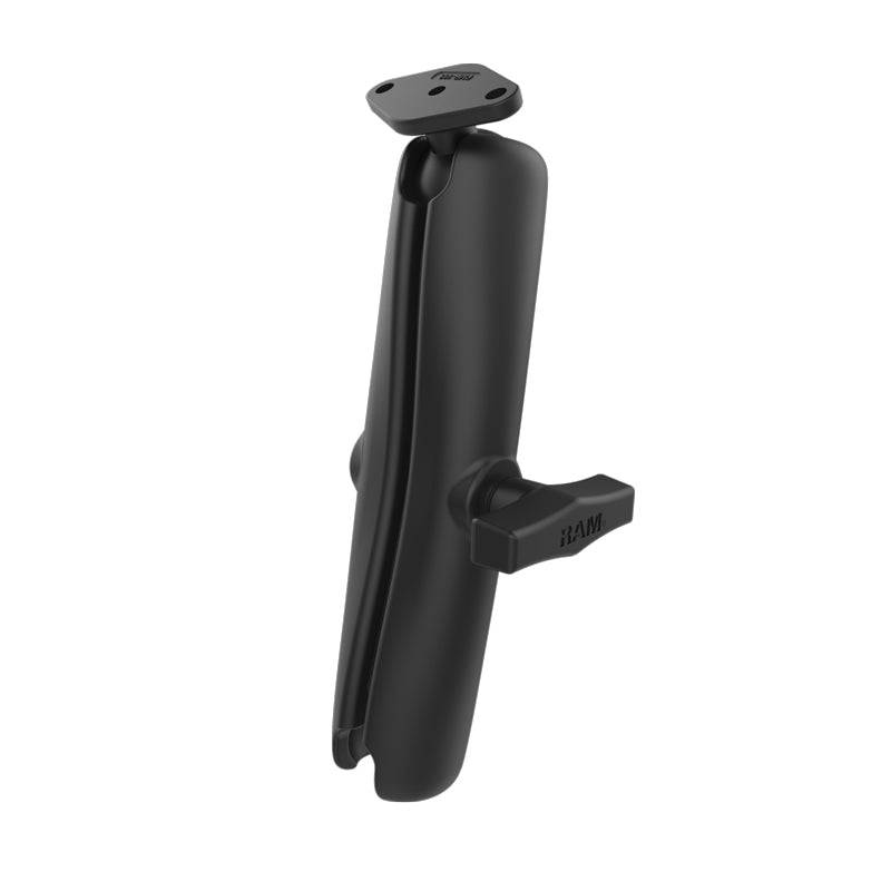 RAM® Double Socket Arm with Diamond Ball Plate - RAM-103-D-238U - OC Mounts
