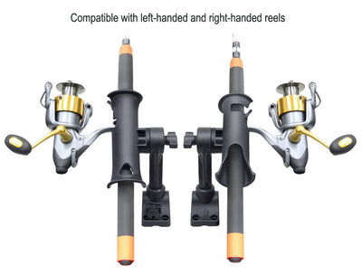 RAM® Tube Jr.™ Rod Holder with Bulkhead/Flat Surface Base - RAP-390-SBMPU - OC Mounts