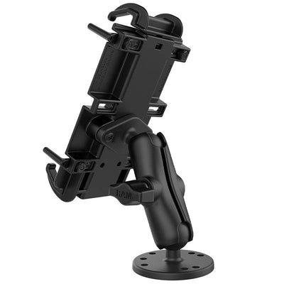 RAM® Quick-Grip™ XL Spring-Loaded Phone Mount with Drill-Down Base - RAM-B-138-PD4U - OC Mounts