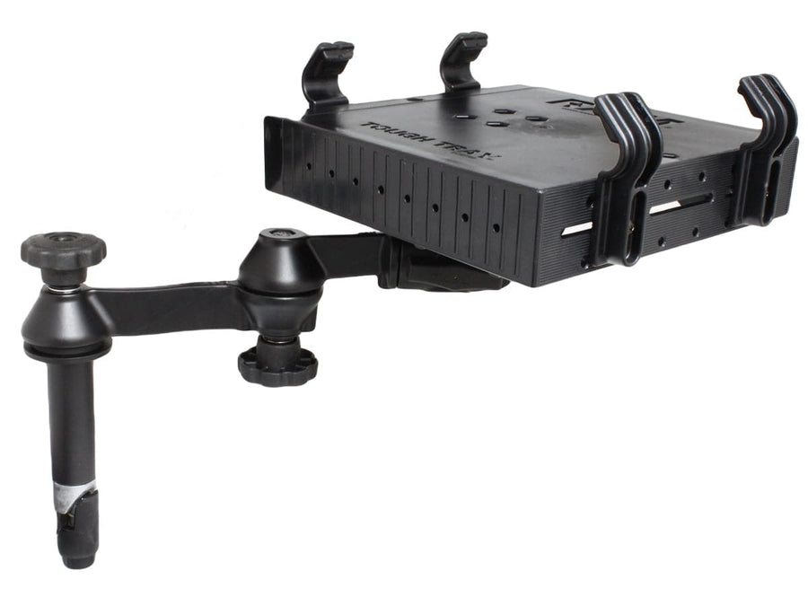 RAM® Tough-Tray™ with Double Swing Arms and 4" Upper Pole - RAM-VP-SW1-4-234-3 - OC Mounts