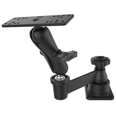 RAM® Horizontal Swing Arm with Double Ball Mount - RAM-109H-2U - OC Mounts