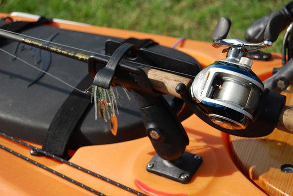 RAM ROD® Fishing Rod Holder with 2" x 2.5" Base - RAP-340 - OC Mounts