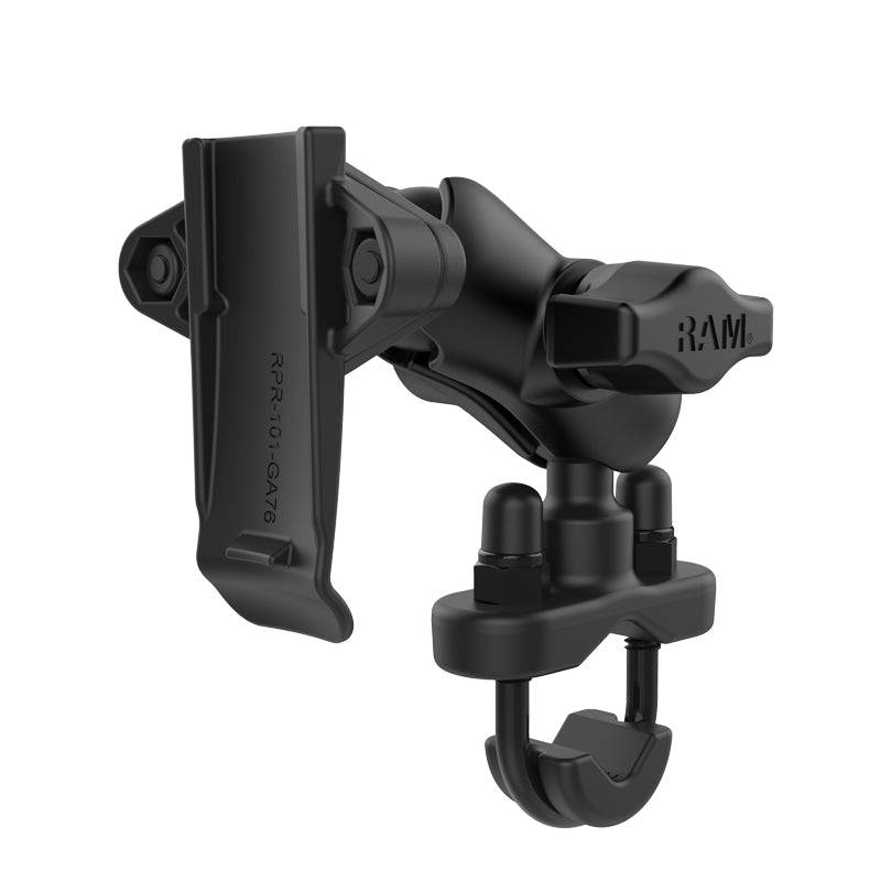 RAM® Spine Clip Garmin Mount with Handlebar U-Bolt Base - RAM-B-149Z-A-GA76U - OC Mounts