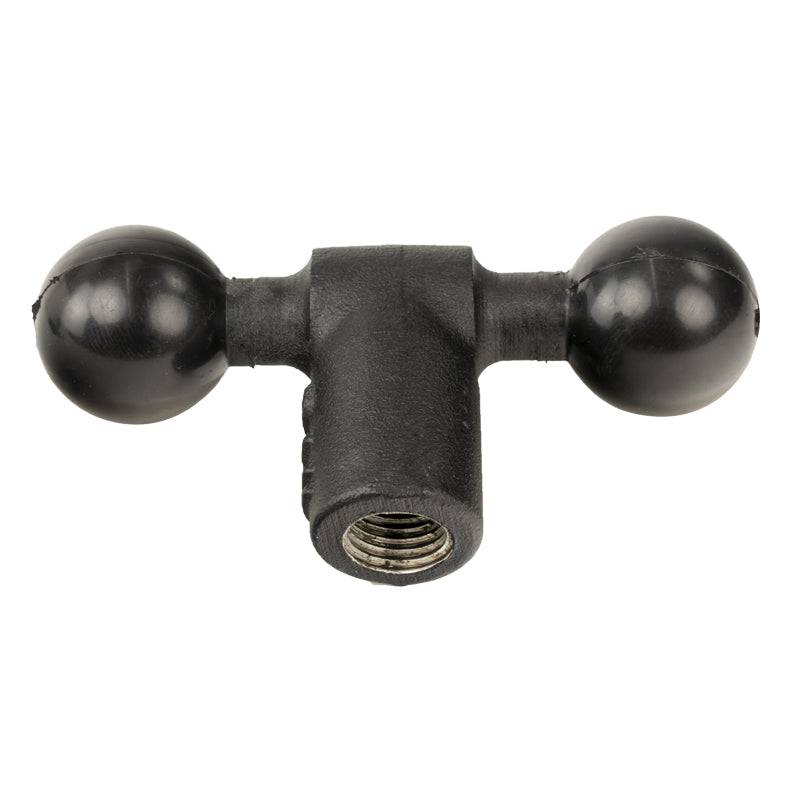 RAM® Dual Ball Base with 1/4" NPT Female Threaded Hole - RAM-B-217-1U - OC Mounts