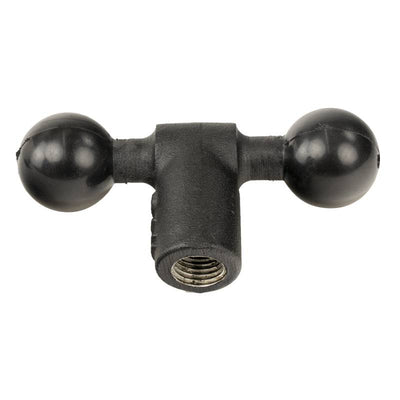 RAM® Dual Ball Base with 1/4" NPT Female Threaded Hole - RAM-B-217-1U - OC Mounts