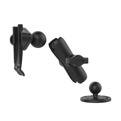 RAM® Drill-Down Mount with Garmin Spine Clip Holder - RAM-B-138-GA76U - OC Mounts