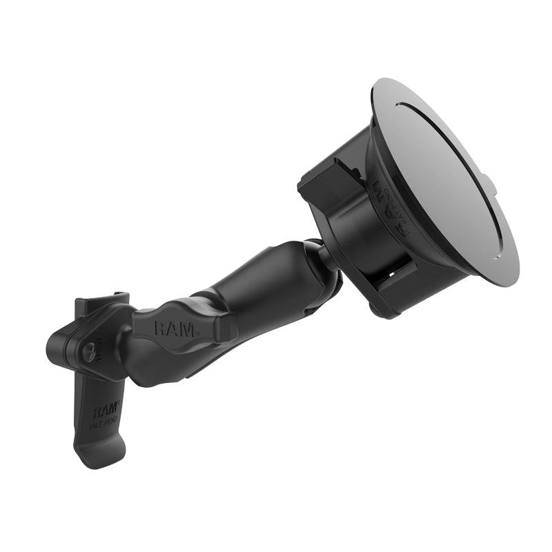RAM® Twist-Lock™ Suction Cup Mount with Garmin Spine Clip Holder - RAM-B-166-GA76U - OC Mounts