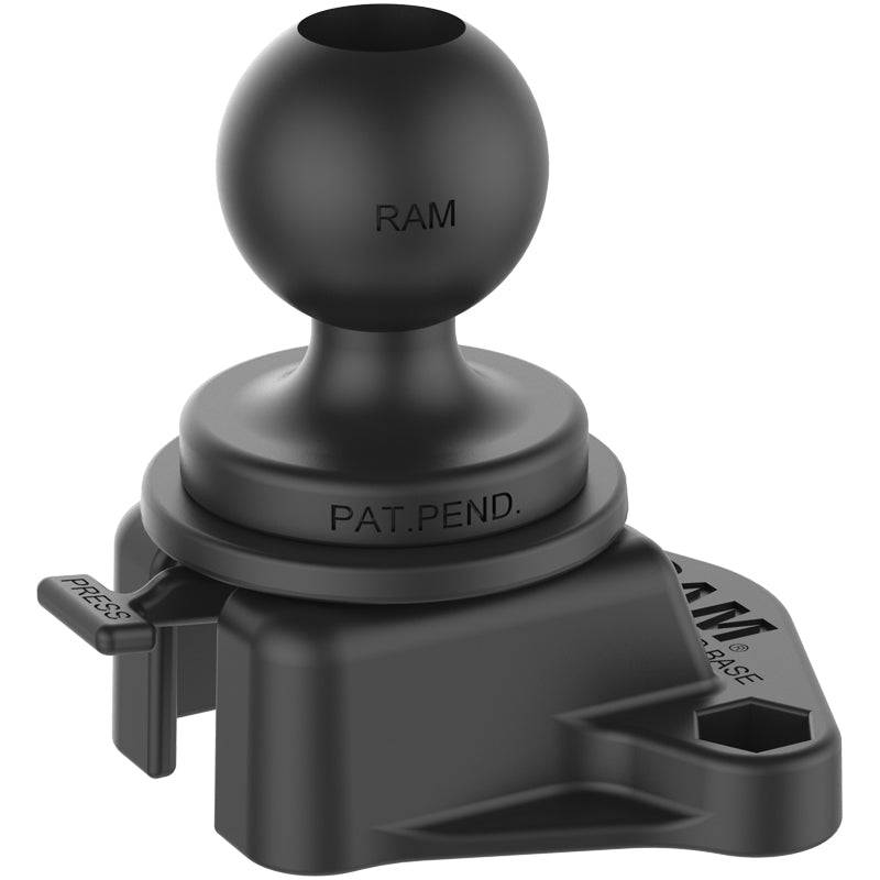 RAM® Track Ball™ Base with Drill-Down Receiver - RAP-B-304U-TRA1 - OC Mounts