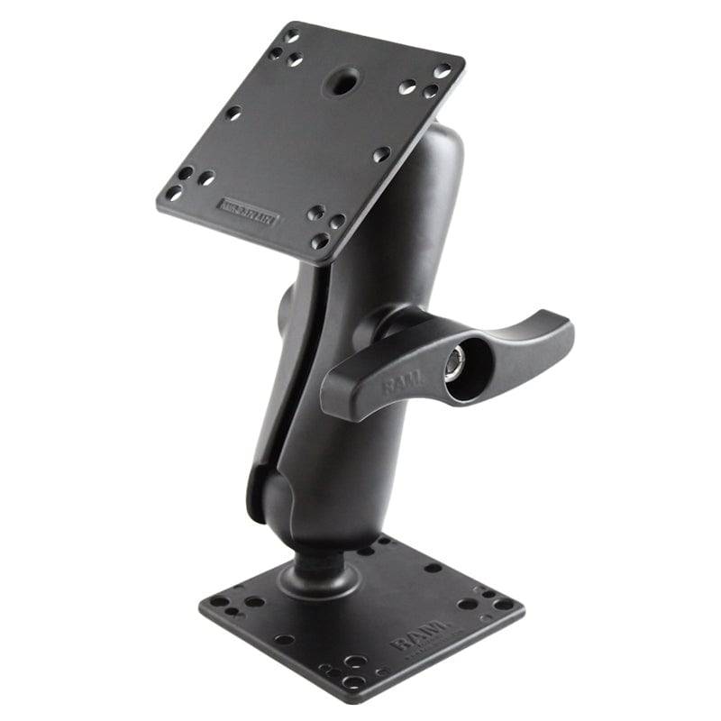 RAM® Double Ball Mount with Two 100x100mm VESA Plates and Large Knob - RAM-D-101-NEC1U - OC Mounts