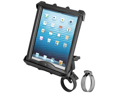 RAM® Tab-Tite™ Mount with Strap Hose Clamp for iPad with Case + More - RAM-B-108-TAB8U - OC Mounts