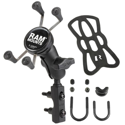 RAM® X-Grip® Phone Mount with Motorcycle Brake/Clutch Reservoir Base - RAM-B-174-A-UN7U - OC Mounts
