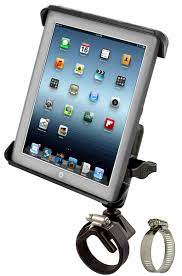 RAM® Tab-Tite™ Mount with Strap Hose Clamp Base for iPad Gen 1-4 + More - RAM-B-108-TAB3 - OC Mounts