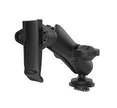RAM® Track Ball™ Double Ball Mount with Garmin Spine Clip Holder - RAP-B-202-GA76-TRA1U - OC Mounts