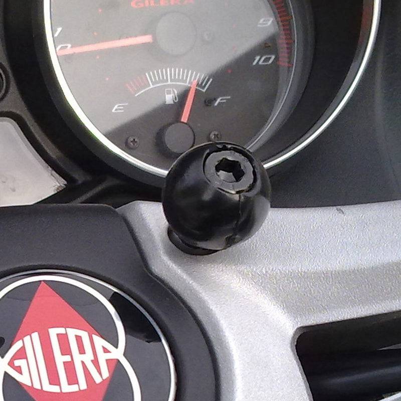 RAM® Motorcycle Handlebar Clamp Mount with M8 Bolts - RAM-B-186U-A - OC Mounts