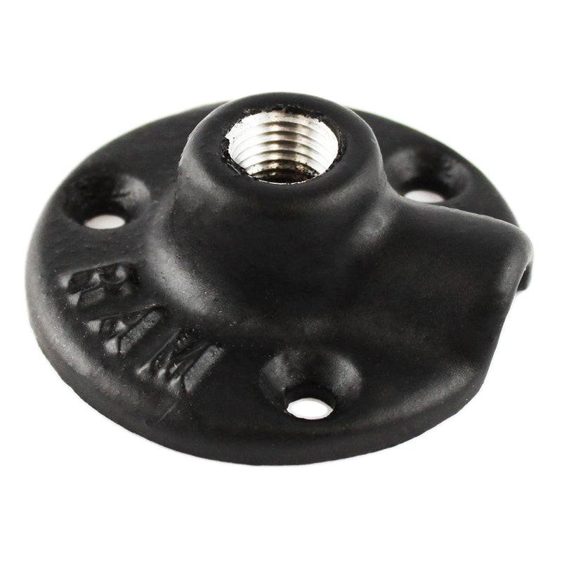 RAM® 90-Degree 1/4" NPT Threaded Hole with Round Base - RAM-B-232-90U - OC Mounts