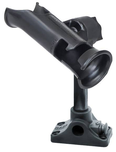 RAM® Tube Jr.™ Rod Holder with Bulkhead/Flat Surface Base - RAP-390-BMPU - OC Mounts