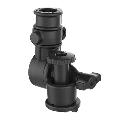 RAM® Track-Node™ Base with RAM® Adapt-A-Post™ - RAP-411-AAPU - OC Mounts