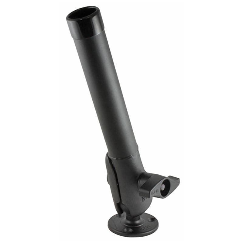 RAM® Tube™ Fishing Rod Holder with Large Round Ball Base - RAM-D-119 - OC Mounts